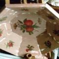Plateau Motif Mandarine